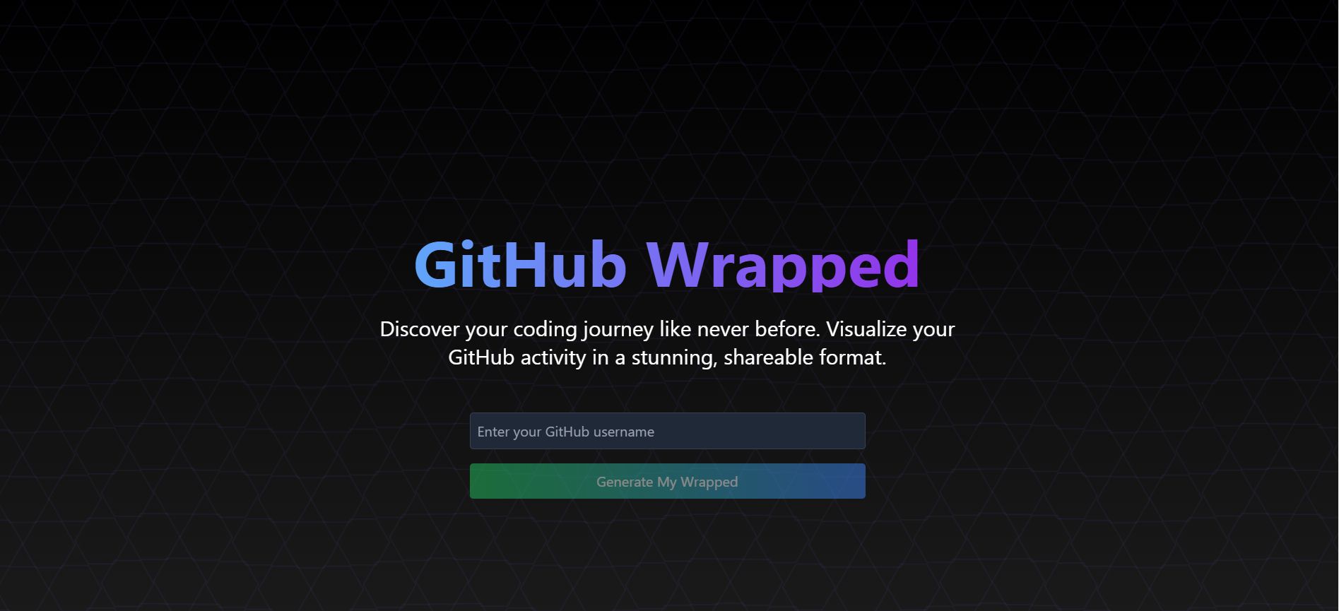 GitHubWrapped